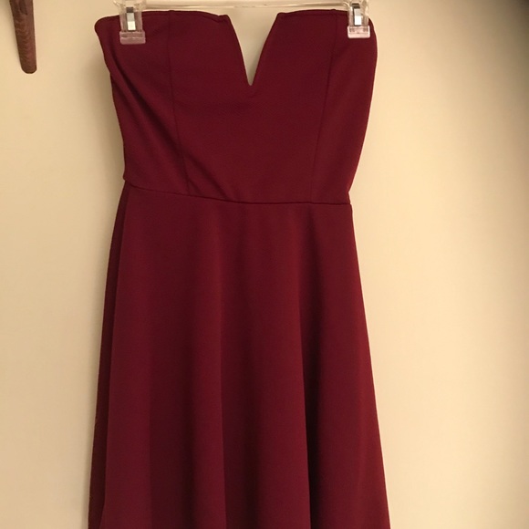 Charlotte Russe Dresses & Skirts - Crimson red mini dress